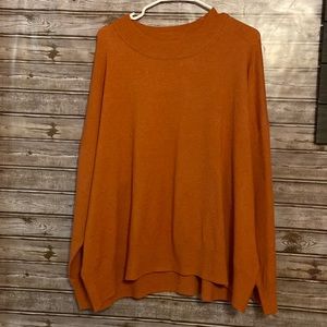 A new day 2x sweater Rust color